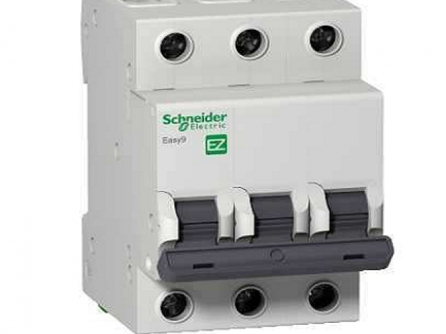MCB EZ9F34350, Schneider Easy 3P 50A 4.5KA 230/ 400V